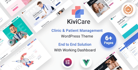 KiviCare – Medical Clinic &Patient Management WordPress Theme