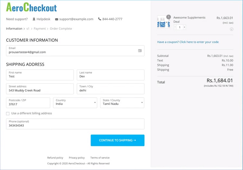 AeroCheckout-Custom-WooCommerce-Checkout-Pages