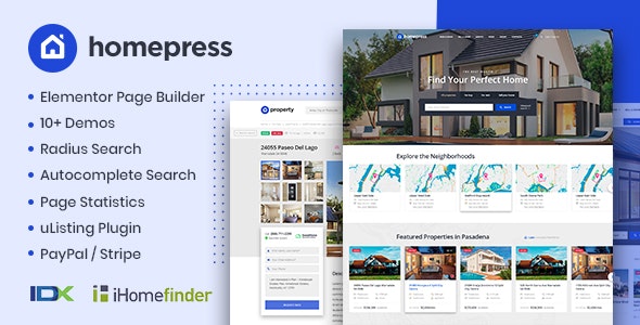 HomePress-Real-Estate-WordPress-Theme