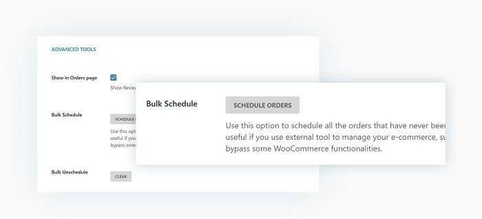 Schedule an email to be sent to all registered orders 