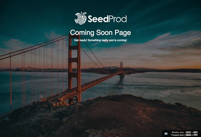 SeedProd Coming Soon Page Pro image 1