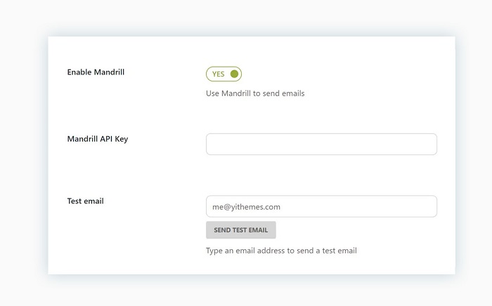 Take advantage of Mandrill integration to manage your emails 