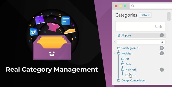 WordPress-Real-Category-Management