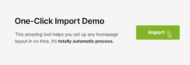 aora-one-click-import-demo