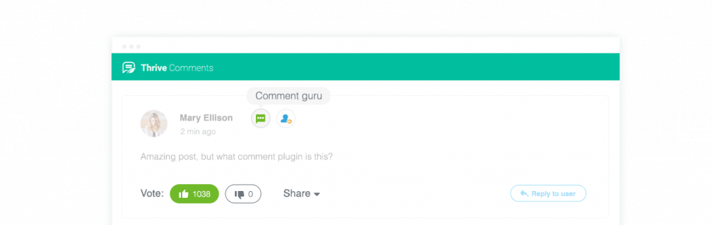 demo Thrive Comments Plugin