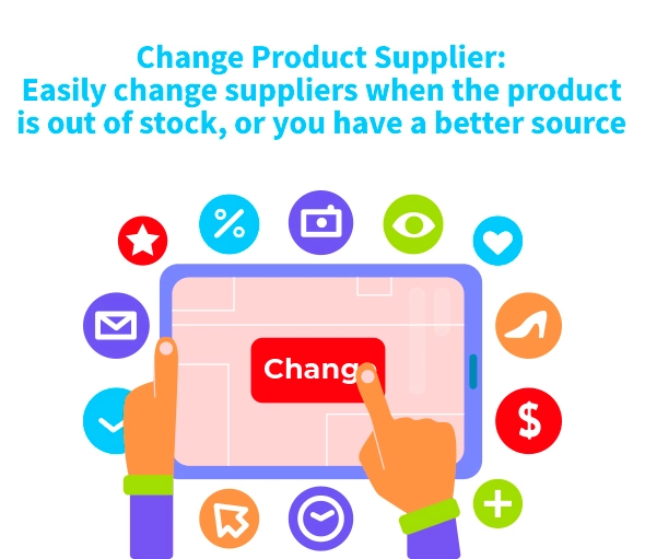 change product supplier
