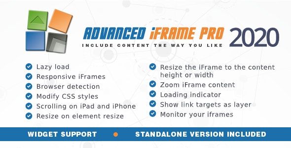 Advanced iFrame Pro v2020.6