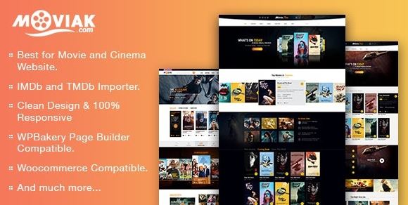 AmyMovie v3.5.1 – Movie and Cinema WordPress Theme