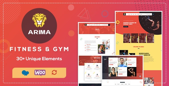 Arima v1.7 – Gym, Boxing WordPress Theme