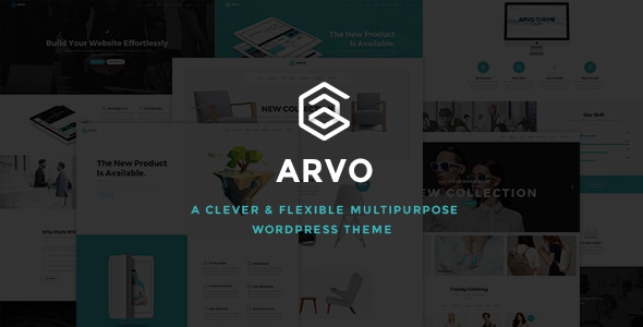 Arvo v2.4 – A Clever & Flexible Multipurpose Theme