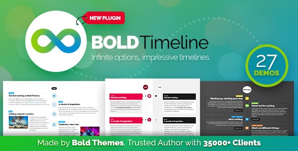 Bold Timeline v1.1.1 – WordPress Timeline Plugin