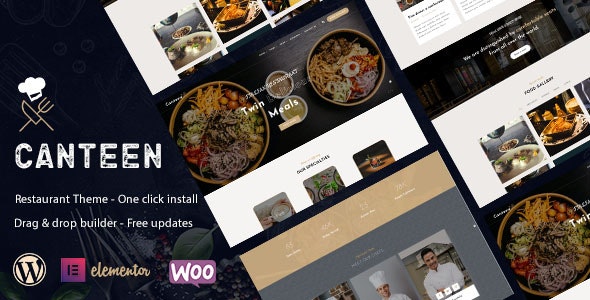 Canteen v1.0.2 – Restaurant WordPress Theme
