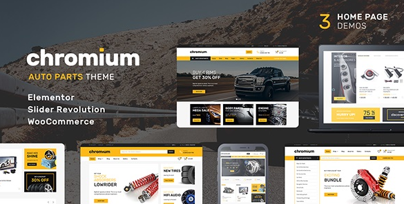 Chromium v1.3.16 – Auto Parts Shop WordPress WooCommerce Theme