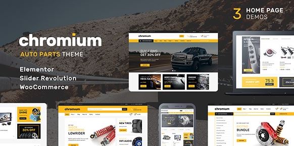 Chromium v1.3.17 – Auto Parts Shop WordPress WooCommerce Theme