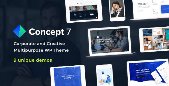 Concept Seven v1.10 – Responsive Multipurpose Theme