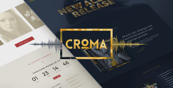 Croma v3.5.0 – Responsive Music WordPress Theme