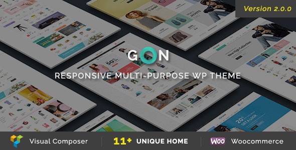 Gon v2.1.7 - Responsive Multi-Purpose Theme