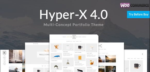 HyperX v4.9.7 – Responsive WordPress Portfolio Theme