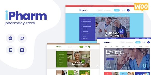 IPharm v1.0.1 – Online Pharmacy & Medical WordPress Theme