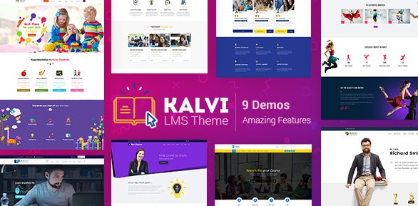 Kalvi v2.4 – LMS Education WordPress Theme