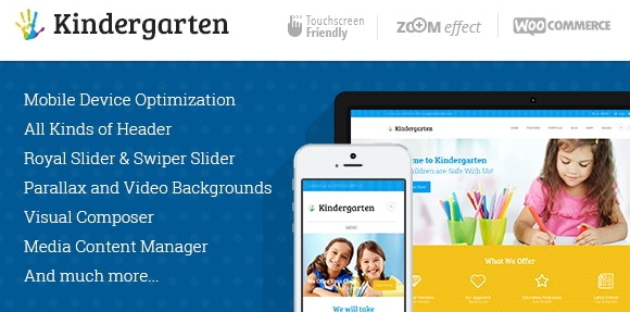 Kindergarten v3.8 | Day Care & Children School Education WordPress Theme