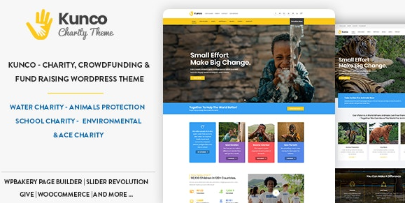 Kunco v1.1.1 – Charity & Fundraising WordPress Theme
