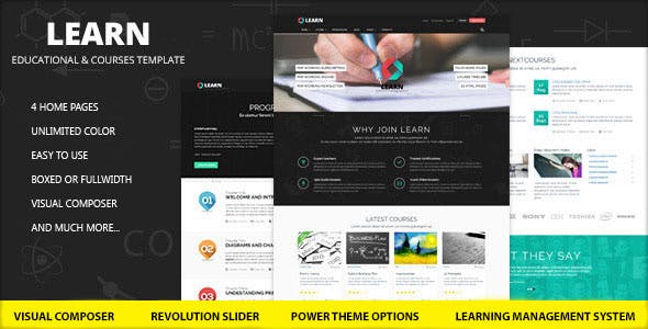 Learn v1.0.9.2 – Education, eLearning WordPress Theme