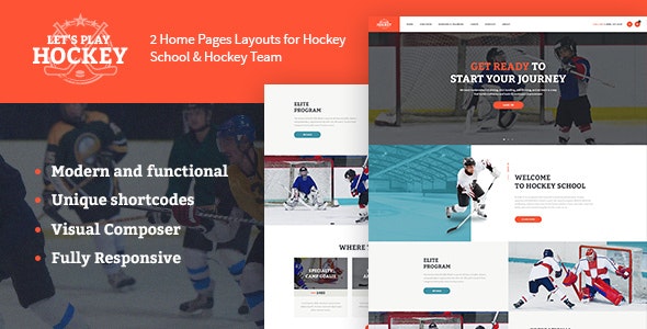 Let’s Play v1.1.4 | Hockey School & Winter Sports WordPress Theme