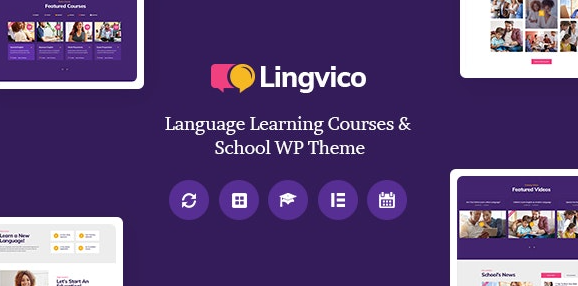 Lingvico v1.0.4 | Language Center & Training Courses WordPress Theme