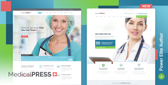MedicalPress v3.4.0 - Health and Medical WordPress Theme