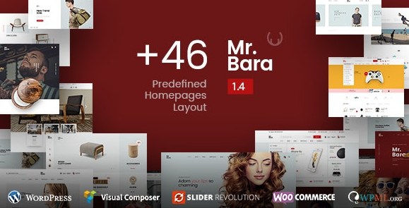 Mr.Bara v1.8.3 – Responsive Multi-Purpose eCommerce WordPress Theme