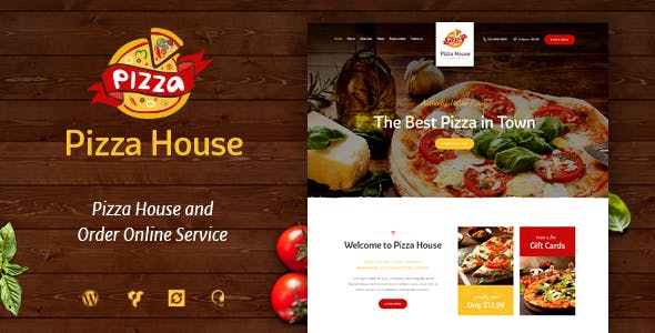 Pizza House v1.3 – Restaurant / Cafe / Bistro Theme