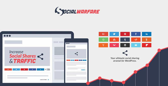 Social Warfare Pro v4.0.0 – Best Social Sharing for WordPress