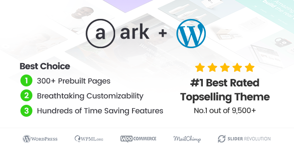The Ark v1.51.0 – Multi-Purpose WordPress Theme