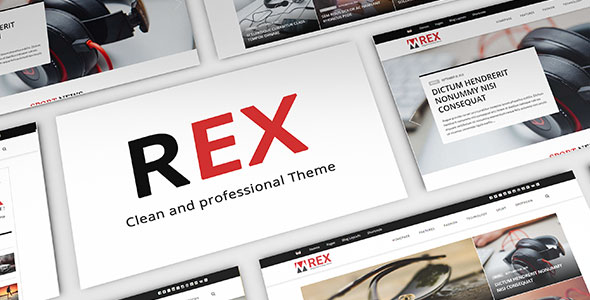 The REX v3.7 – WordPress Magazine and Blog Theme