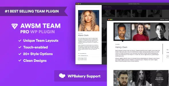 The Team Pro v1.8.1 – Team Showcase WordPress Plugin