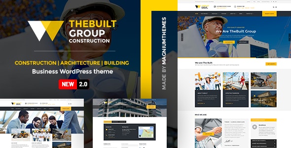 TheBuilt v2.3.2 - Construction and Architecture WordPress theme