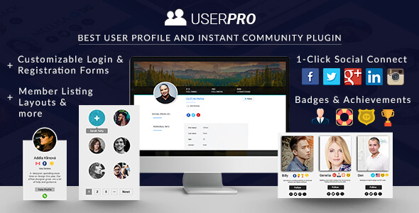 UserPro v4.9.38 – User Profiles with Social Login