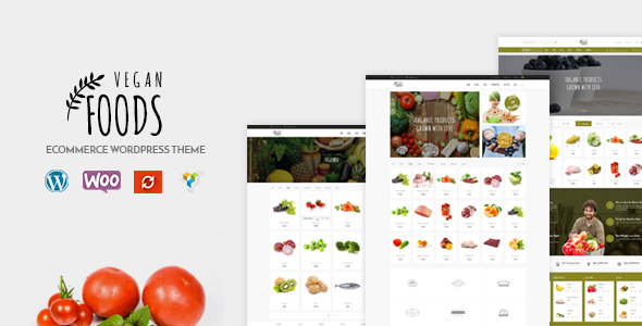 Vegan Food v5.2.21 - Organic Store, Farm Responsive Theme