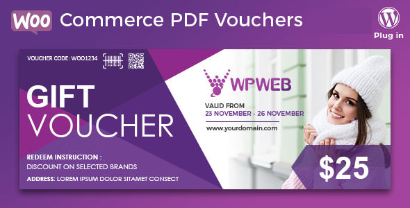 WooCommerce PDF Vouchers v4.2.0 – WordPress Plugin