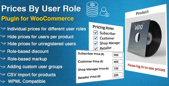 WooCommerce Prices By User Role v5.0.1