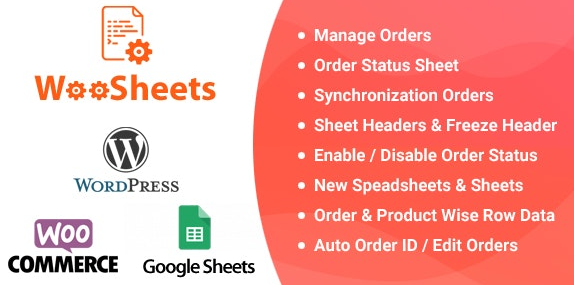 WooSheets v5.0 – Manage WooCommerce Orders with Google Spreadsheet