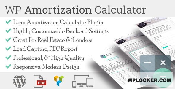 WP Amortization Calculator v1.5.3