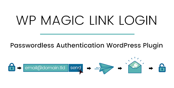 WP Magic Link Login v1.5.6 – Passwordless Authentication WordPress Plugin