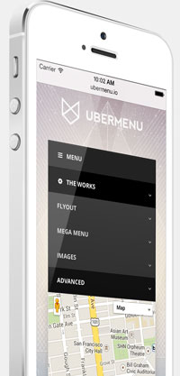 ubermenu Responsive & Mobile Optimized