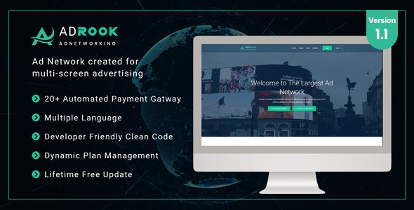 AdsRock- Ads Network & Digital Marketing Platform Script