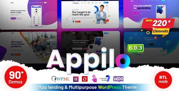 Appilo Nulled - App Landing Page Theme
