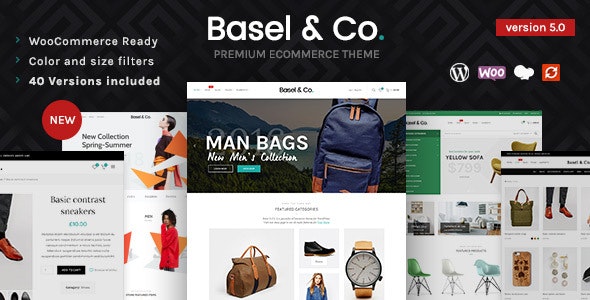 Basel Nulled - Responsive eCommerce Wordpress Theme