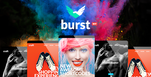Burst – Creative Design Agency WordPress Theme