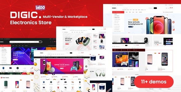 Digic Nulled – Electronics Store WooCommerce Theme